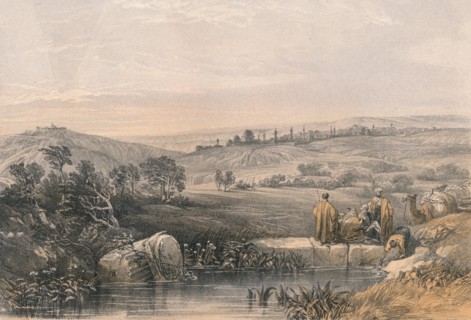Jerusalem from the North', 1855.