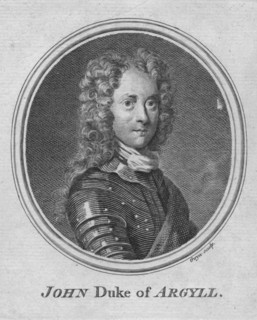 John Duke of Argyll'.