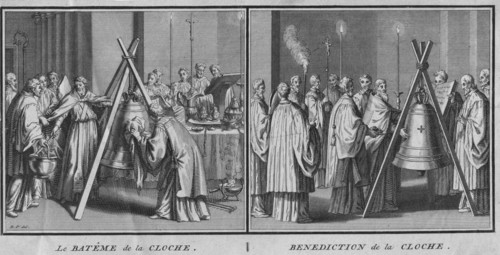 Le Bateme de la Cloche' and 'Benediction de la Cloche', 1724.