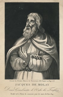 Jacques De Molay, Dernier Grand-maître de l'Ordre des Templiers', (late 18th-early 19th century). s