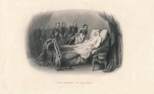 Last Moments of the Czar', (c1857).