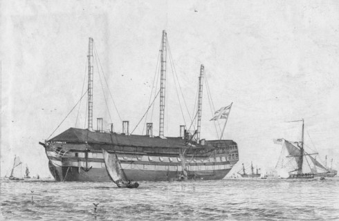 The Hastings. Seventy Four', 1829.