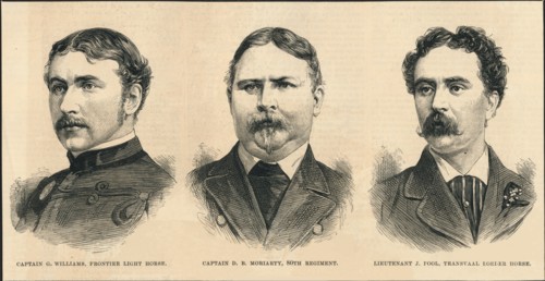 Officers Killed in the Zulu War', 1879.