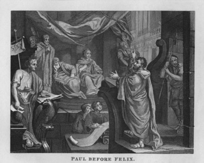 Paul Before Felix', 1807, (1827).