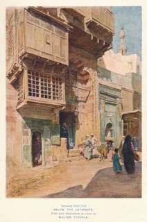 Street scene, Egypt, c1907.