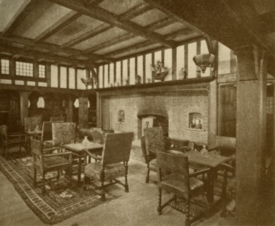 First Class Smoking-Room in the Cunard Liner "Franconia", .