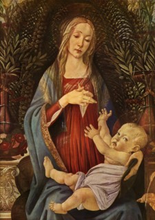Detail from 'Madonna and Child with both Saints John', 1485, (1937).