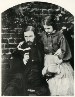 George Macdonald and his daughter Lilia Scott MacDonald, c1863, (1948).