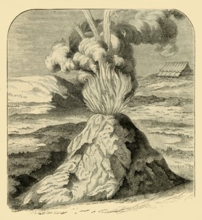 Cotopaxi in Eruption in 1743', 1881.