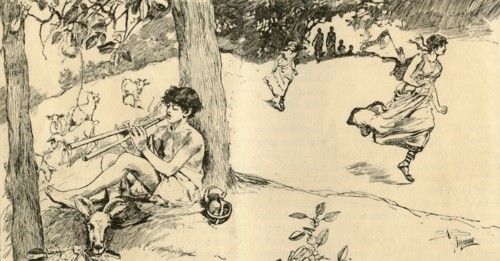 The Race of the Spartan Girls', 1881.