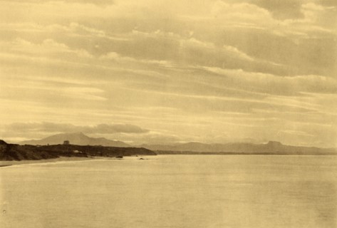 Biarritz - La Chaine des Pyrenees', c1930.