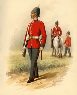 1st Battalion (West Melbourne) Victorian Infantry', 1890.