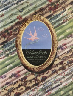 Colour blocks by Knighton & Cutts Ltd', 1941.