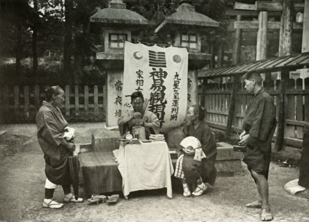 A Fortune-Teller at Inari Temple', 1910.