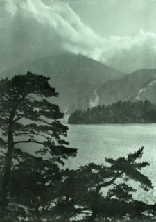 Approaching Storm on Lake Motosu', 1910.