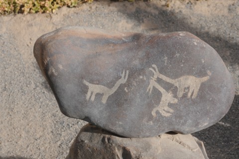 Stone Figures, Miculla Sacred Valley, Tacna, Peru, 2015.