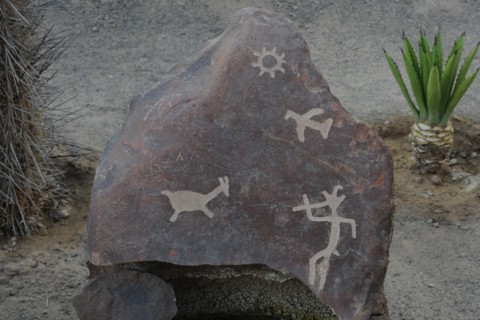 Stone Figures, Miculla Sacred Valley, Tacna, Peru, 2015.