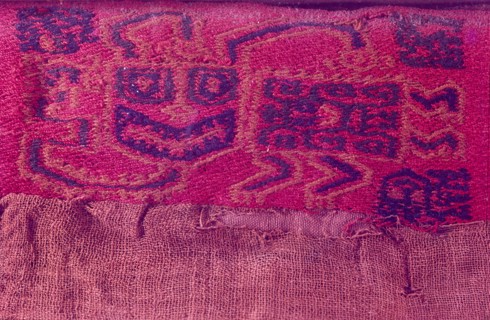 Textiles, Paracas Culture, Peru, 2015.