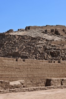 Huaca Pucllana Miraflores, Lima, Peru, 2015.