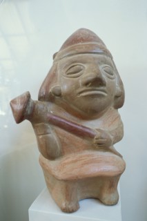 Warrior Sipan-Mochica Pottery, Lambayeque, Peru, 2015.