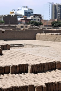 Huaca Pucllana Miraflores, Lima, Peru, 2015.
