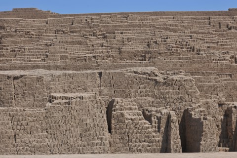 Huaca Pucllana Miraflores, Lima, Peru, 2015.