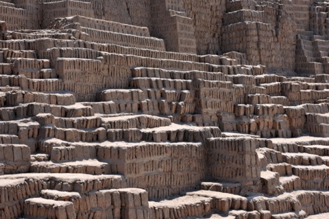 Huaca Pucllana Miraflores, Lima, Peru, 2015.