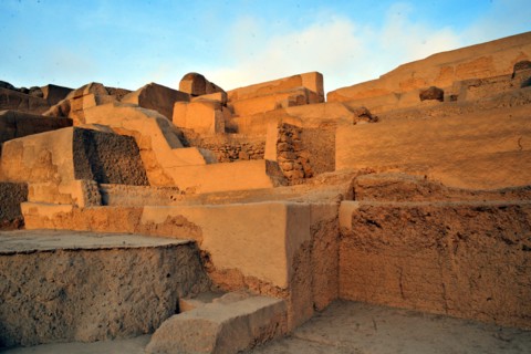 Huaca San Miguel, Parque de las Leyendas, Lima, Peru, 2015.