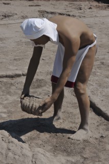 Huaca Pucllana Miraflores, Lima, Peru, 2015.