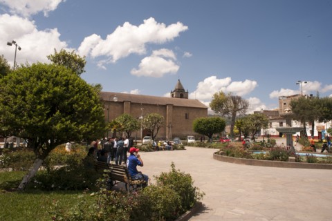 Church in Andahuaylas, Apurimac, Peru, 2015.