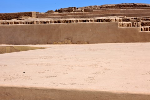 Huaca Pucllana Miraflores, Lima, Peru, 2015.