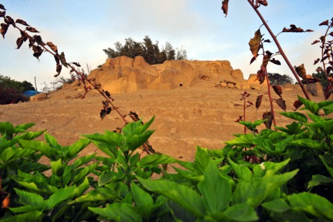 Huaca San Miguel, Parque de las Leyendas, Lima, Peru, 2015.