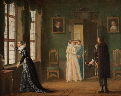 Ebba Brahe's betrothal to Jacob de la Gardie.