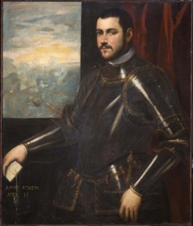 Portrait of a Venetian admiral, 16th century.