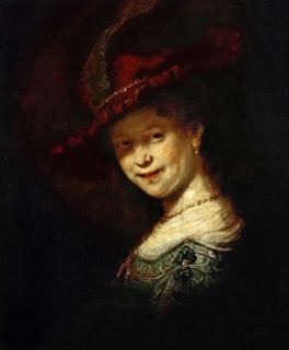 Saskia van Uylenburgh as girl, 1633.