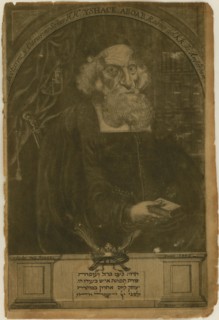 Portrait of Isaac Aboab da Fonseca (1605-1693) , 1681.
