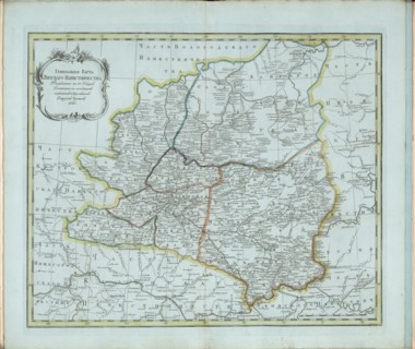 General Map of Vyatka Governorate, 1791.