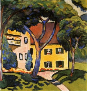 House in Tegernsee, 1910.