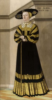 Portrait of Anna von Rosental, 1529.