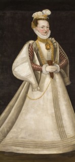 Portrait of Perchta of Rosenberg (1425-1476).