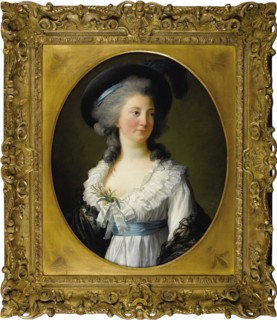 Portrait of Madame de Moreton comtesse de Chabrillan, 1782.