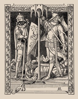 Die Nibelungen. How Sir Dietrich's Men Were All Slain, 1840-1841.