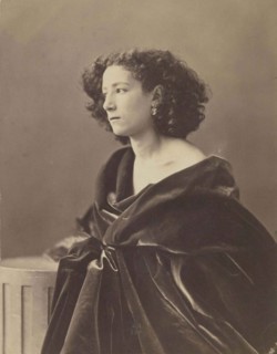 Portrait of Sarah Bernhardt (1844-1923), 1864.