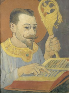 Portrait of Paul Ranson in Nabi costume, 1890.