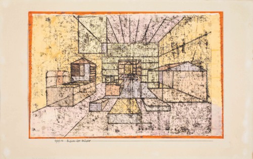 Raum der Häuser (Room of the houses), 1921.