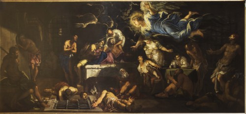 Saint Roch in Prison Visited by an Angel, 1567.