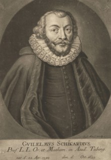Portrait of Wilhelm Schickard (1592-1635).