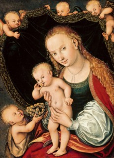 Madonna and Child with the Young John the Baptist, after 1537.