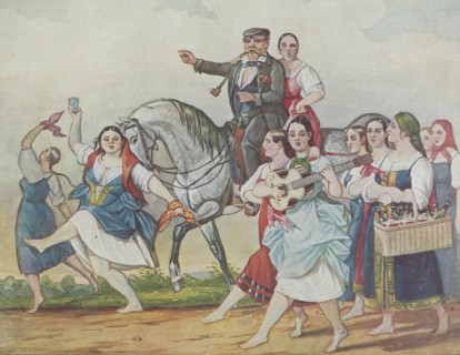 Landlord and his Harem, 1830-1840s.