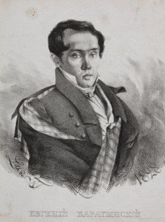 Portrait of the poet Yevgeny Abramovich Baratynsky (1800-1844), 1828.